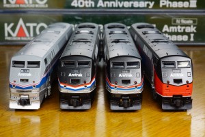 kato p42 amtrak 40thA カトー アムトラック p42