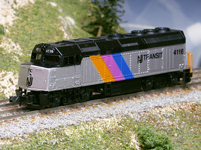 Life-Like F40PH NJ Transit (renumbered 4116)