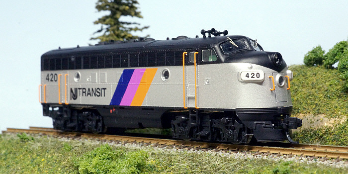 NJ Transit F7A 420 by Intermountain Railway