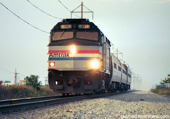 F40PH Amtrak 291