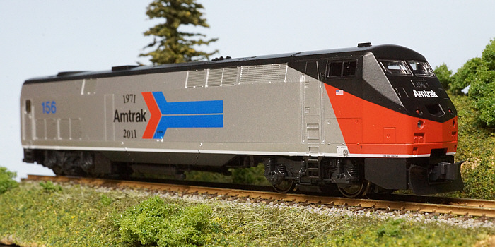 Kato P42DC in Amtrak 40th anniversary phase I. 